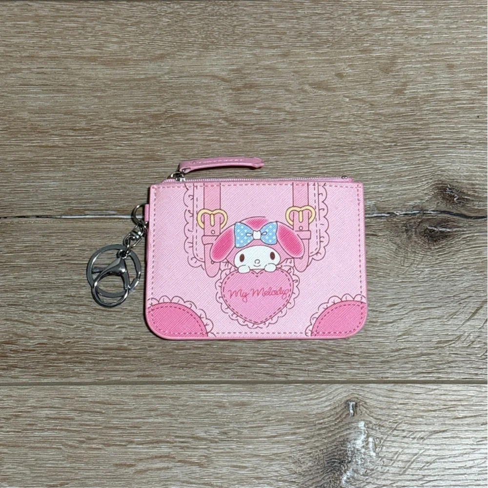 Pink My Melody Key & Card Holder coin bag